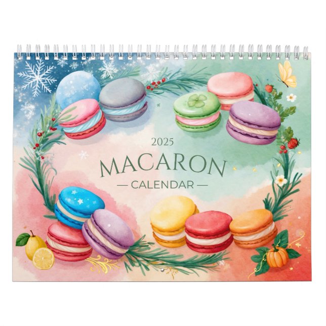 2025 års makaronkalender kalender (Omslag)