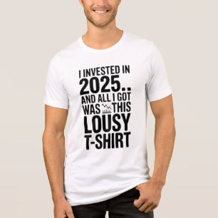 2025 års marknadssnedgång i Lagrar T Shirt