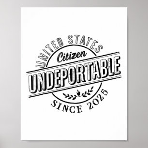 2025 års nya amerikanska medborgarskap poster