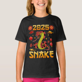 2025 års orm - kinesisk zodiakorm t shirt