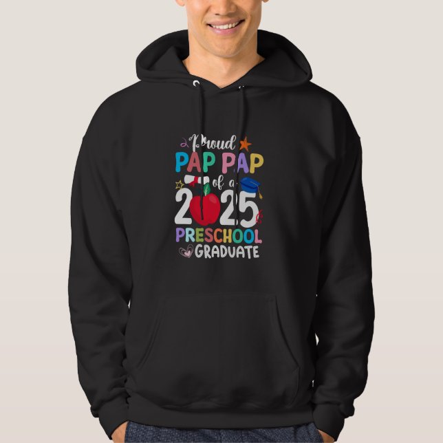2025 års prickapap för Studenten-presskool Hoodie (Framsida)