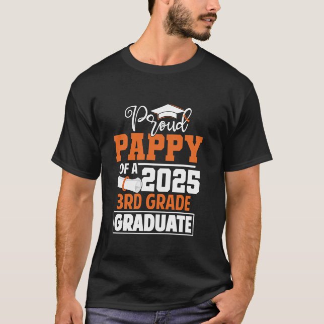 2025 års prislapp för tredje Klass Student på 25 T Shirt (Framsida)