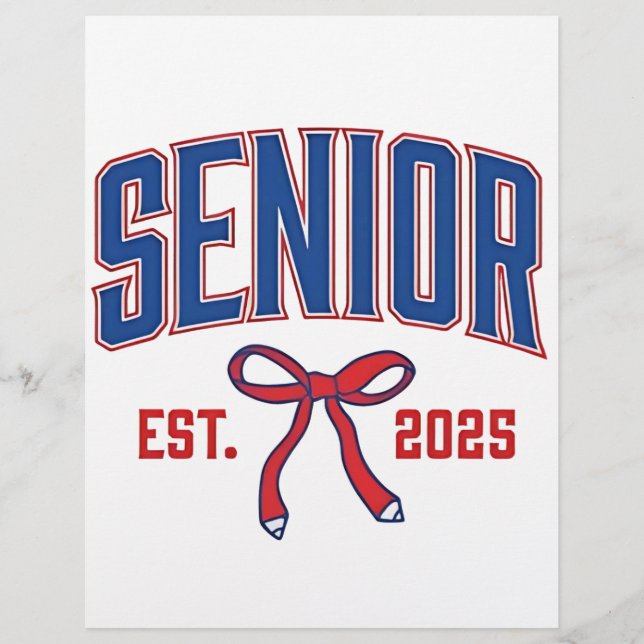 2025 års Rosa Bows 2025-kokvetklass Reklamblad (Framsidan)