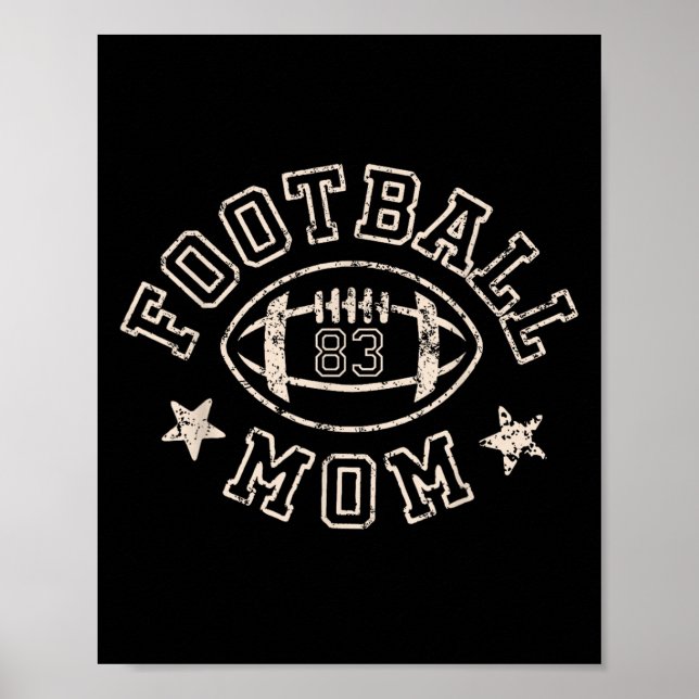 2025 års Srts-nummer för fotbollens Mamma-ledare Poster (Framsidan)