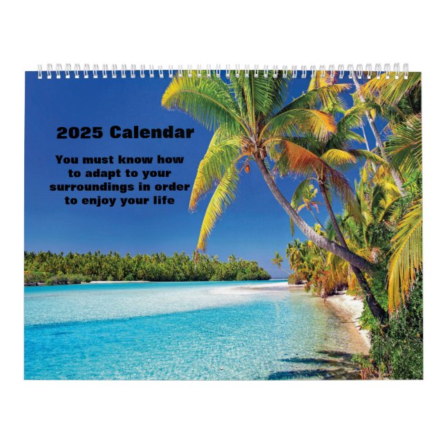 2025 års stränder i älskare kalender (Omslag)