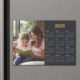 2025 års svartvitt- och Guld-fotokalender