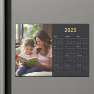 2025 års svartvitt- och Guld-fotokalender