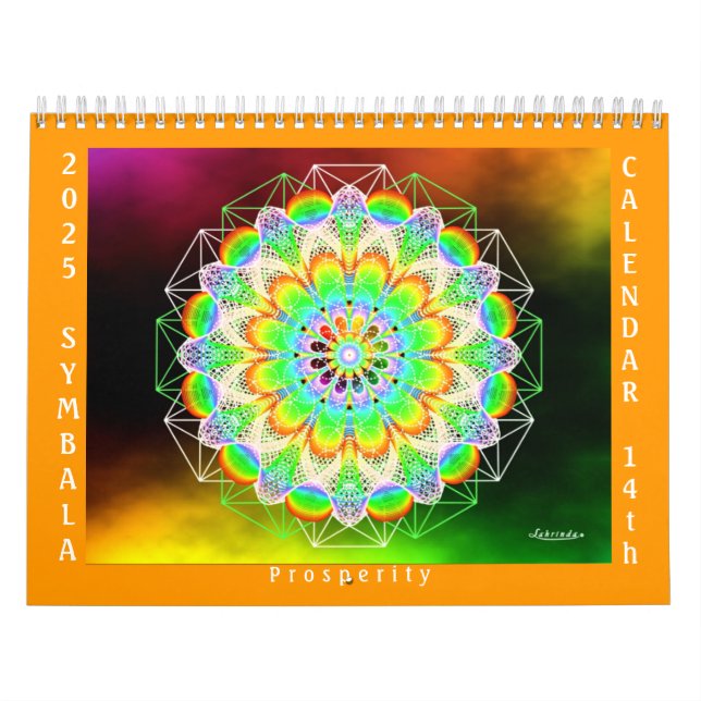 2025 års Symbala-kalender 14 Kalender (Omslag)
