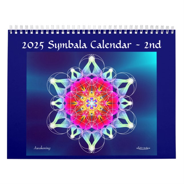 2025 års Symbala-kalender - andra utgåvan Kalender (Omslag)