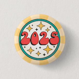 2025 års tecknad knapp