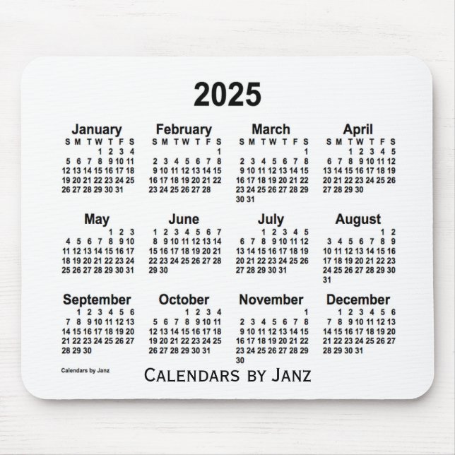 2025 års vitbok av Janz Mouse Pad Musmatta (Framsidan)
