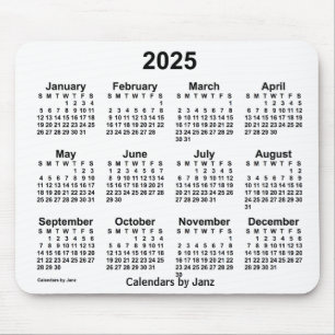 2025 års vitbok av Janz Mouse Pad Musmatta