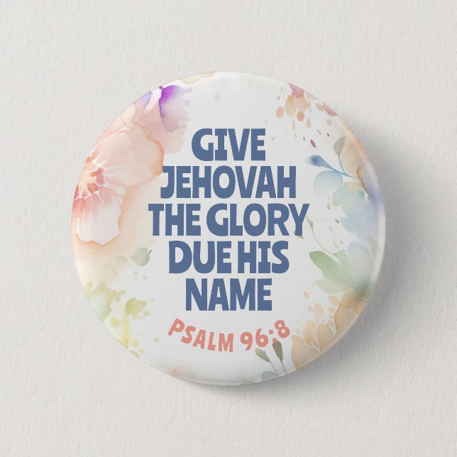 2025 års yeartext-gåva | JW Badge Knapp (Framsida)