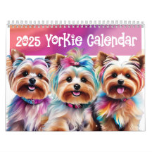 2025 års Yorkie-kalender