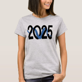 2025 - årtalet för ormen. 2 t shirt