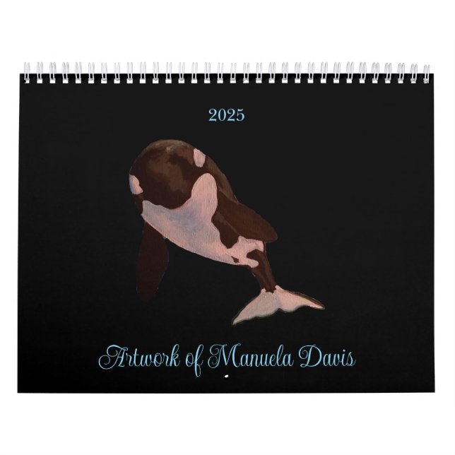 2025 Artwork of Manuela Davis Kalender (Omslag)