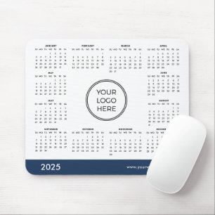 2025: Blåkalender - musknapp Musmatta