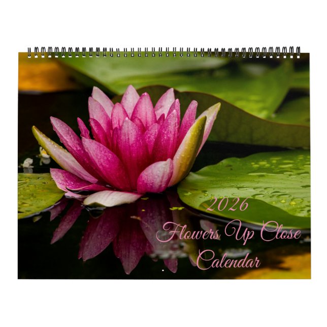 2025 Blommor upp och ned i väggkalender Kalender (Omslag)