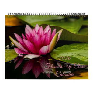 2025 Blommor upp och ned i väggkalender Kalender