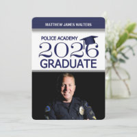 2025 Blue Photo Police Academy Studenten