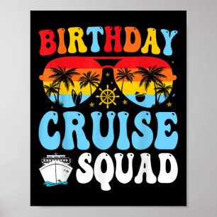 2025 Boat Födelsedagsfest Cru Poster