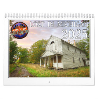 2025 Borttappad i Michigan Wall Calendar Kalender