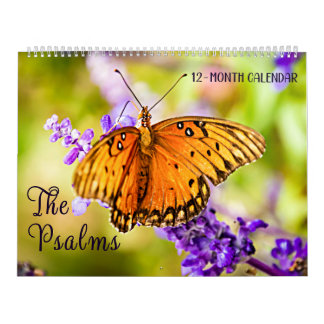 2025 Butterfly Bok i Psalms Calendar Kalender