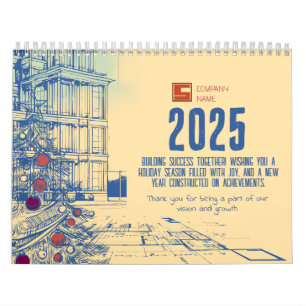 2025 Byggare & Arkitekter Varumärke Kalender