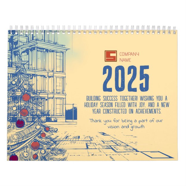 2025 Byggare & Arkitekter Varumärke Kalender (Omslag)