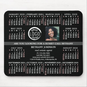 2025 Calendar Anpassningsbar Business Logotyp Phot Musmatta