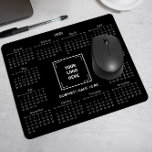 2025 CALENDAR CORPORATE BUSINESS LOGOTYP BLACK MUSMATTA<br><div class="desc">Utforma en egen anpassningsbar 2025-kalendermusknapp med företagets logotyp. Det är en säljfrämjande åtgärd för perfekter eller en företagsgåva till kunder, säljare, anställda och andra värdefulla individer. Kalendern visas elegant med ett sofistikerat serif-teckensnitt, vilket garanterar tydlighet och professionalism, medan layouten snabbt behållor alla tolv månader. I mitten finns det ett framstående...</div>