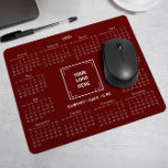 2025 CALENDAR CORPORATE BUSINESS LOGOTYP RED MUSMATTA<br><div class="desc">Utforma en egen anpassningsbar 2025-kalendermusknapp med företagets logotyp. Det är en säljfrämjande åtgärd för perfekter eller en företagsgåva till kunder, säljare, anställda och andra värdefulla individer. Kalendern visas elegant med ett sofistikerat serif-teckensnitt, vilket garanterar tydlighet och professionalism, medan layouten snabbt behållor alla tolv månader. I mitten finns det ett framstående...</div>