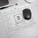 2025 CALENDAR CORPORATE BUSINESS LOGOTYP WHITE MUSMATTA<br><div class="desc">Utforma en egen anpassningsbar 2025-kalendermusknapp med företagets logotyp. Det är en säljfrämjande åtgärd för perfekter eller en företagsgåva till kunder, säljare, anställda och andra värdefulla individer. Kalendern visas elegant med ett sofistikerat serif-teckensnitt, vilket garanterar tydlighet och professionalism, medan layouten snabbt behållor alla tolv månader. I mitten finns det ett framstående...</div>
