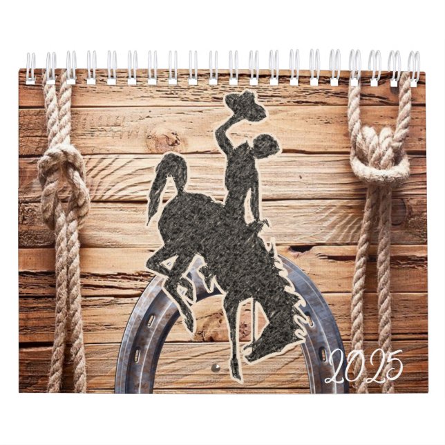 2025 Calendar Cowboy Land Manar Kalender (Omslag)