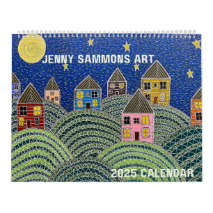 2025 Calendar Jenny Sammons Art Kalender