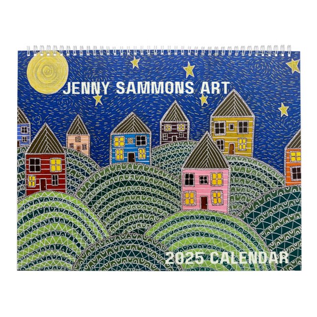 2025 Calendar Jenny Sammons Art Kalender (Omslag)