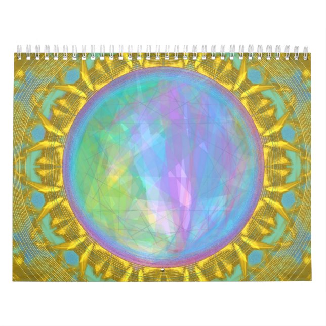 2025 Calendar Lightcode Mandala (TM) Kalender (Omslag)