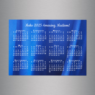 2025 Calendar Motivation Namn Anpassningsbar Photo