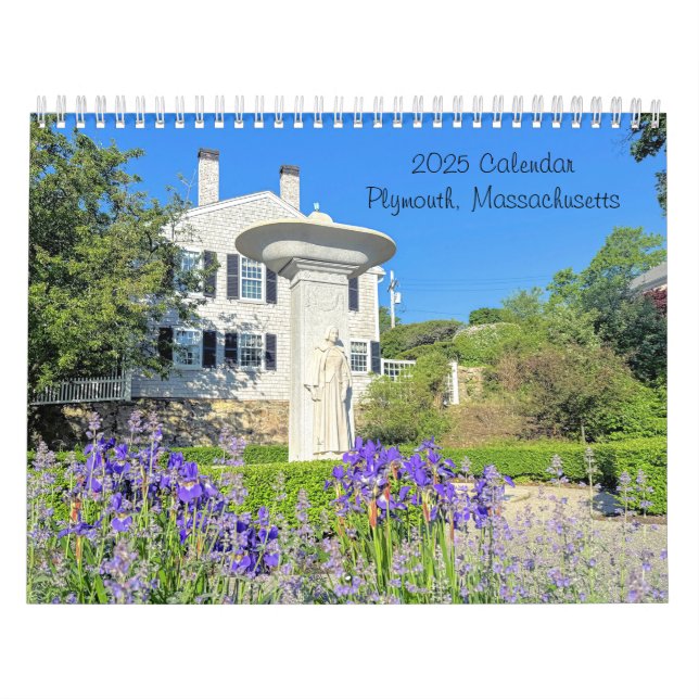 2025 Calendar Plymouth Massachusetts Kalender (Omslag)