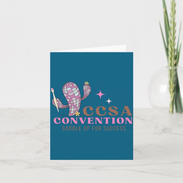 2025 Ccsa-konventet  Kort (Framsida)