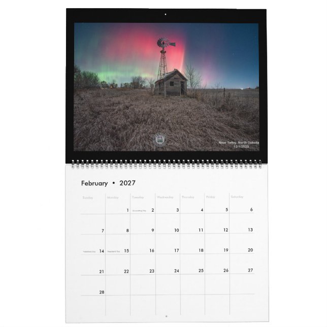 2025 CDSWXC Calendar av Josh Frye Kalender (Feb 2027)