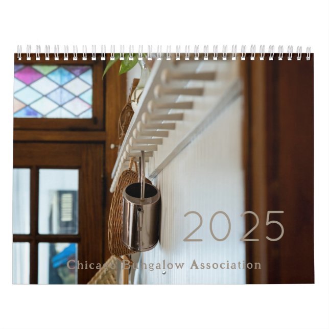 2025 Chicago Bungalow Association Calendar Kalender (Omslag)