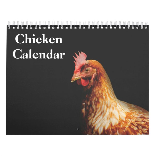 2025 Chicken Hen Kalender (Omslag)