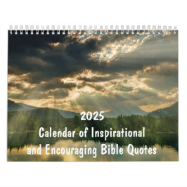 2025 Christian Bible Verses Inspirational Kalender