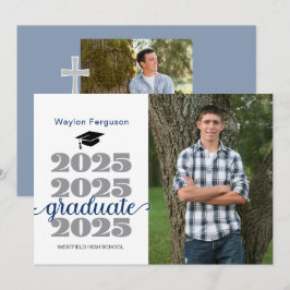2025 Christian Blue Studenten Photo Notice Meddelande