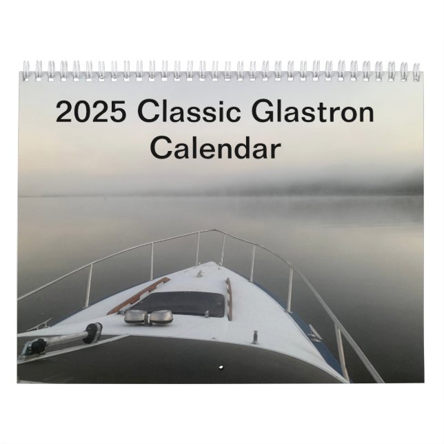 2025 Classic Glastron Calendar Kalender (Omslag)
