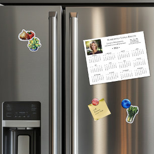 2025 Corporate Magnetic Photo Calendar - Vågrät
