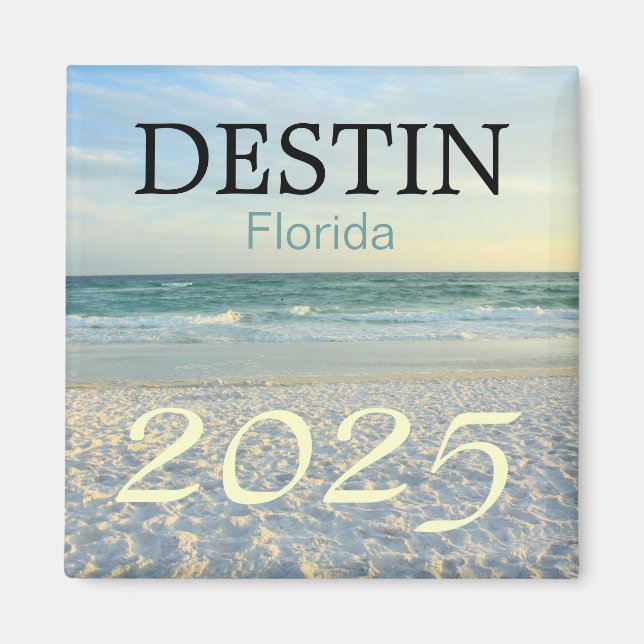 2025 DESTIN FLORIDA MAGNET (Framsidan)