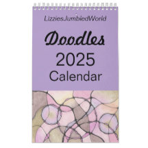 2025 Doodles Calendar