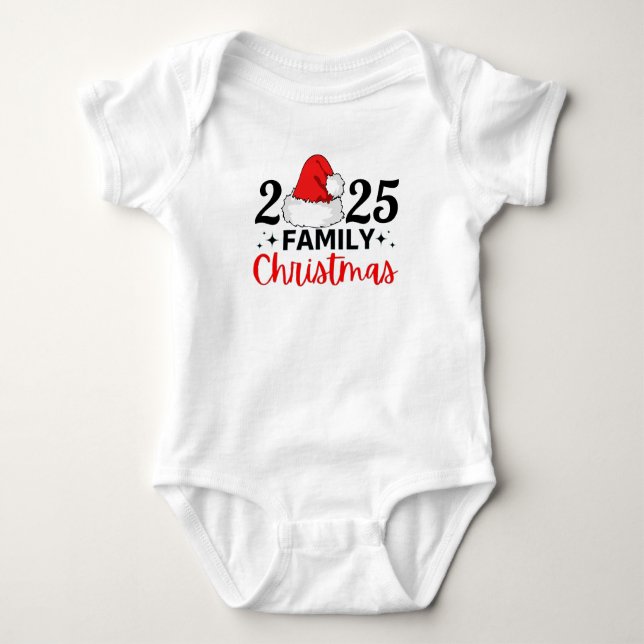 2025 Family Christmas T Shirt (Framsida)